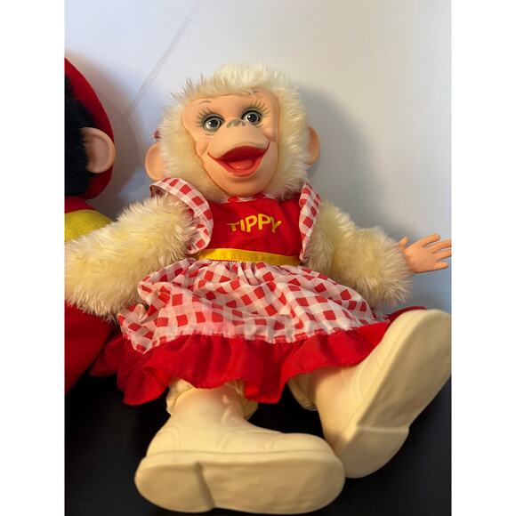 Vintage Zip and Tippy Monkey Dolls - Picture 3 of 11